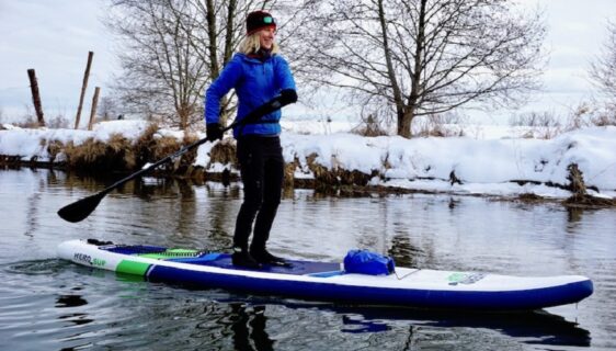 Cold-Weather Paddleboarding